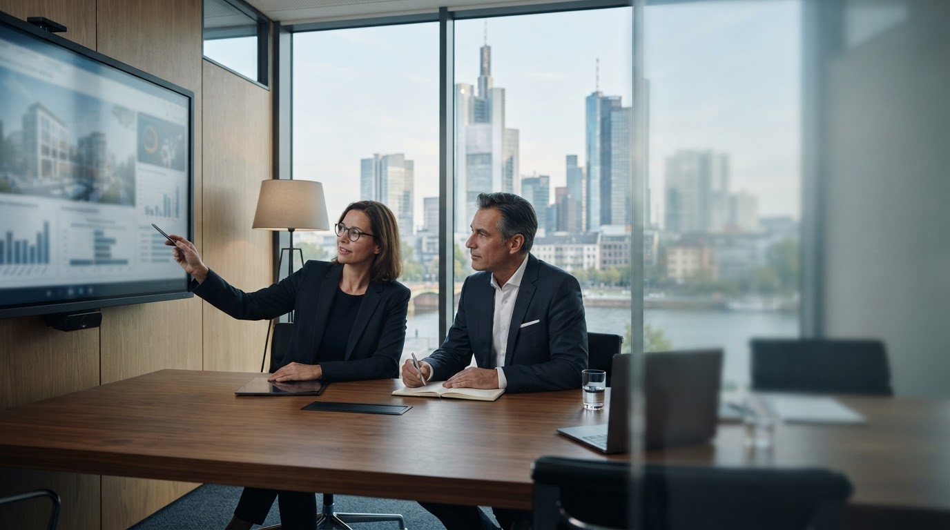 corefluxiq Video Visualisierung von Datenströmen und Marktanalysen